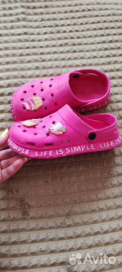 Кроксы на девочку