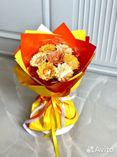 Букеты с шоколадными цветами,сьедобные цветы