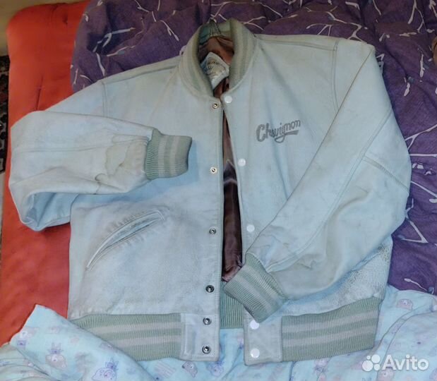 Кожаная куртка Chevignon