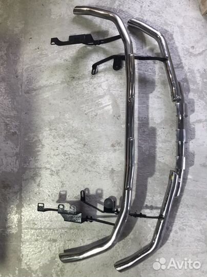 Защита переднего и заднего бампера Nissan X Trail