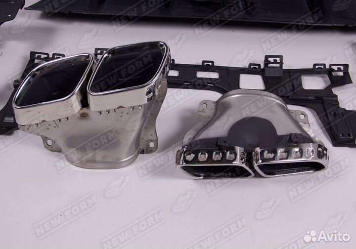 Диффузор хром Mercedes GLE Coupe C167