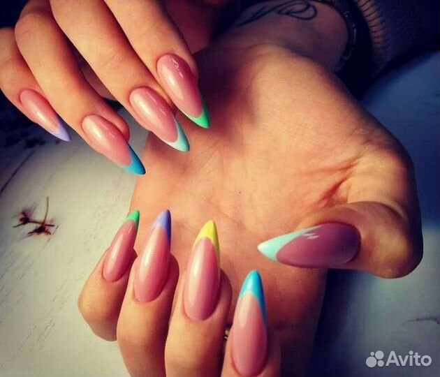 Аппаратный маникюр, наращивание, гель лак