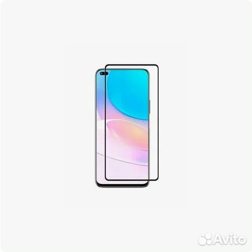 Защитное стекло 9D для Huawei Honor 50 Lite (Full)