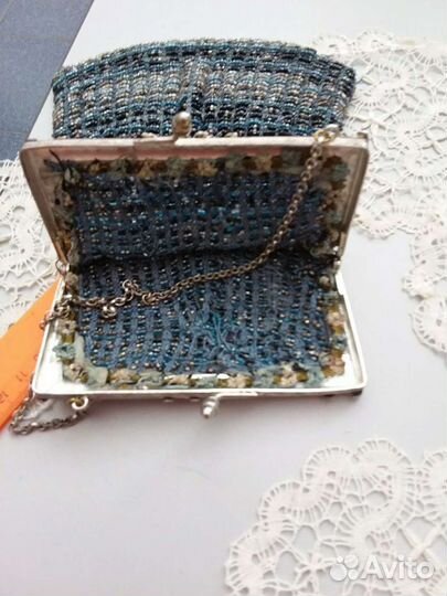 Сумочка театральная времен 40-50 года стеклярус,ше