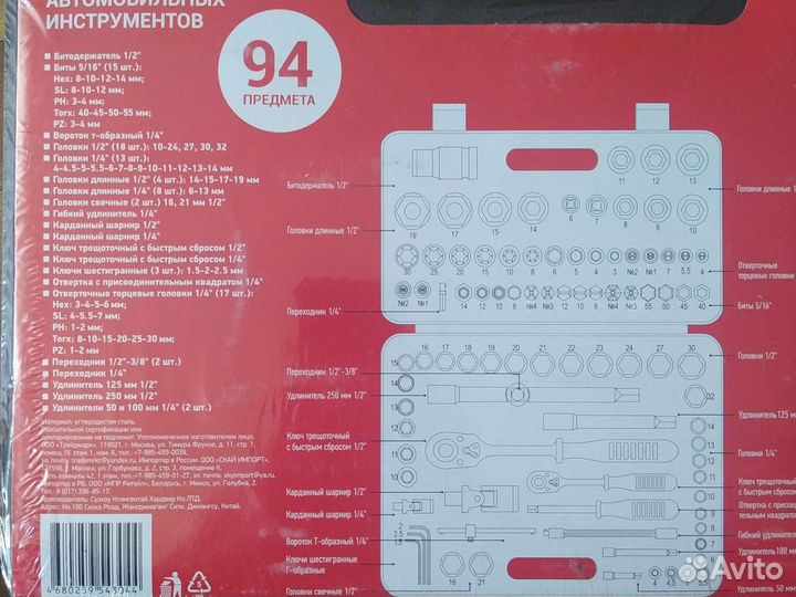 Набор инструментов