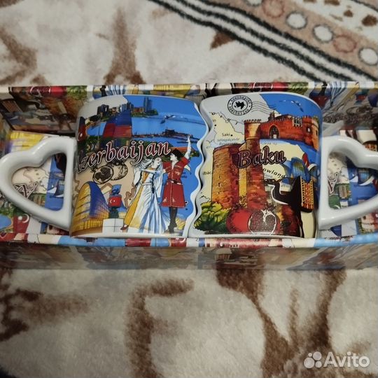 Кружки подарочные для влюбленных из Азербайджана