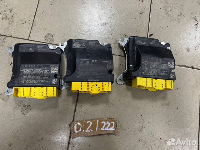 Блок управления подушками безопасности mercedes s