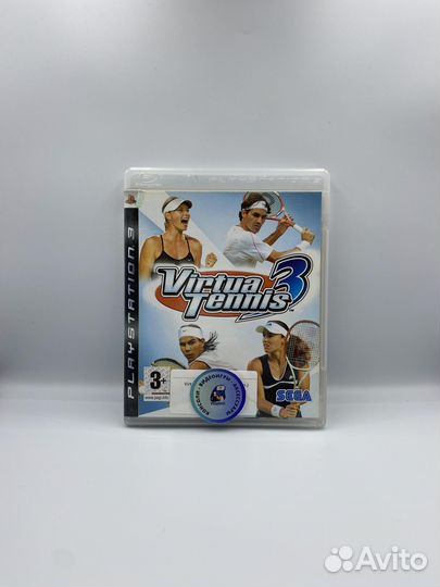 Virtua Tennis 3 PS3 (б/у, англ.)