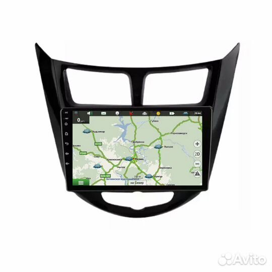 Магнитола для Hyundai Solaris 2010-2016