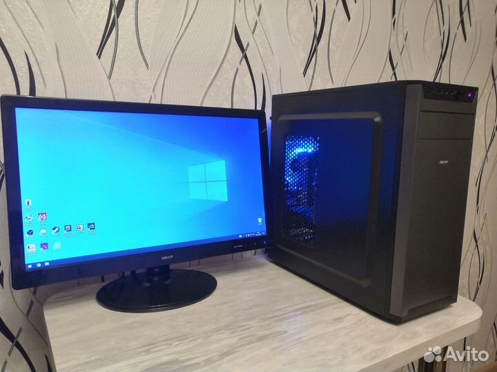 Продам не плохой компьютер для бытовухи и игр