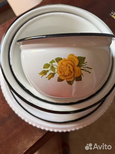 Эмалированная посуда бу