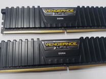 Оперативная память DDR4 16Gb Corsair 2400 (2x8Gb)