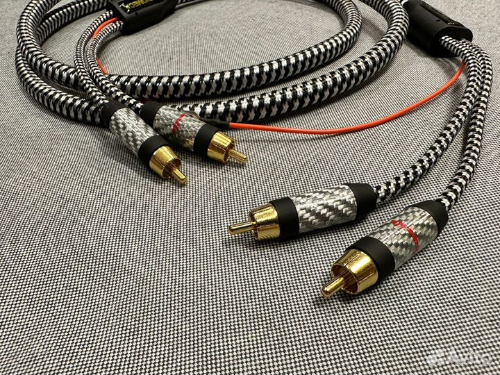 Кабель межблочный Phono Cable, RCA-RCA, 2.0 m