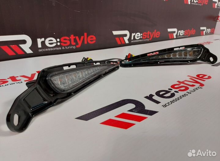 Туманки Toyota Vitz 130 2м S972