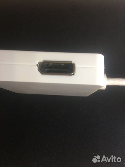 Переходник Thunderbolt на hdmi DVI DisplayPort. Пе