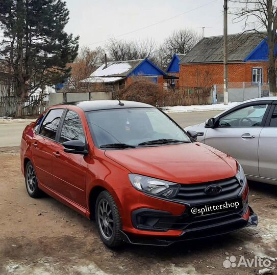 Сплиттер губа на бампер LADA