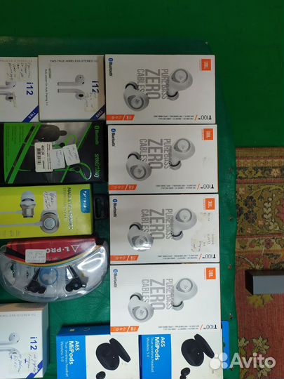 Блютуз наушники JBL и другие (под ремонт)
