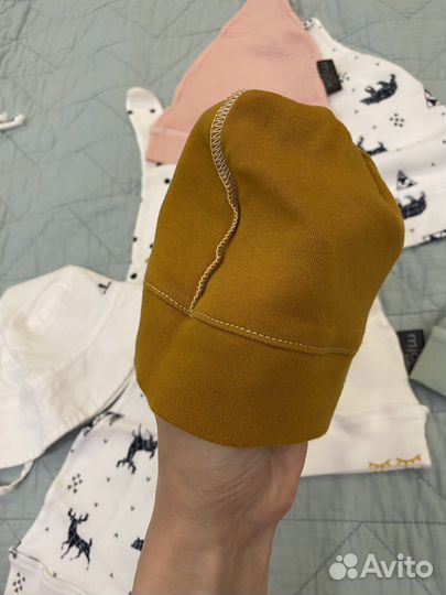 Чепчик шапочка mjolk hm для малыша пакетом