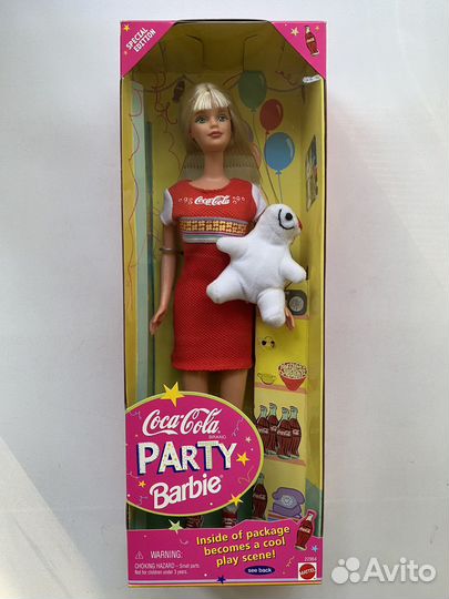 Coca-Cola Party Barbie, нрфб