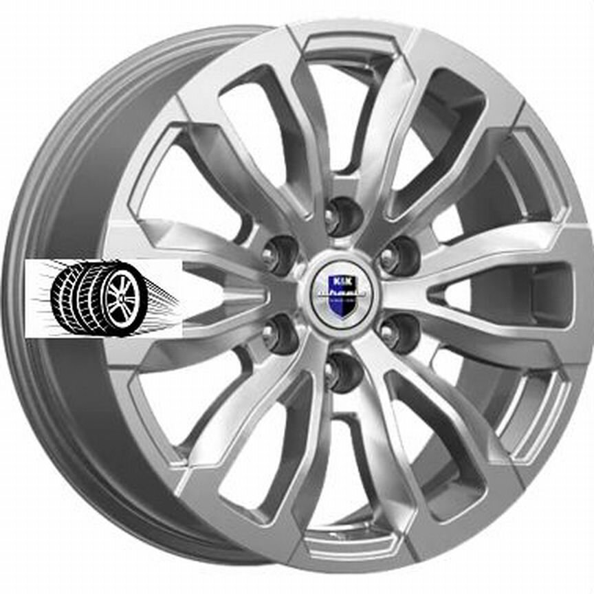 Литые диски K&K 7.5×R18 6×139.7