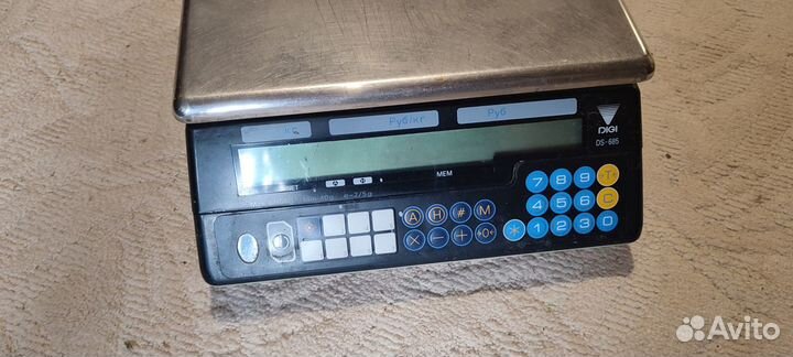 Весы электронные бу