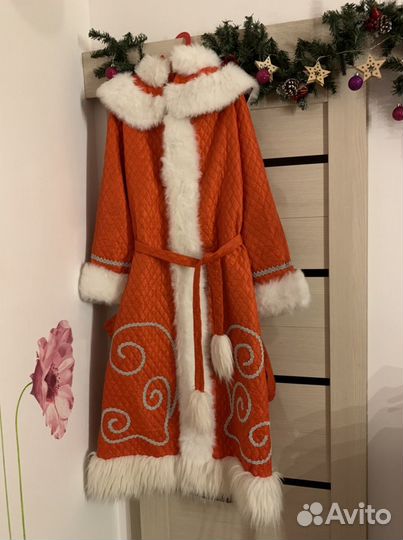 Новогодний костюм деда мороза