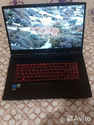 Игровой ноутбук msi 17.3 3070ti
