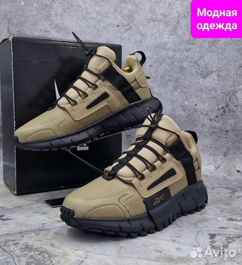 Мужские зимние кроссовки с мехом reebok