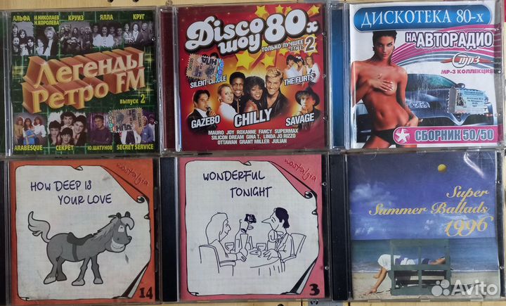 CD The best of Italo Disco Дискотека 80 90 Sandra