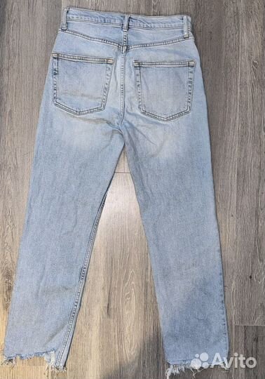 Джинсы zara premium denim 34