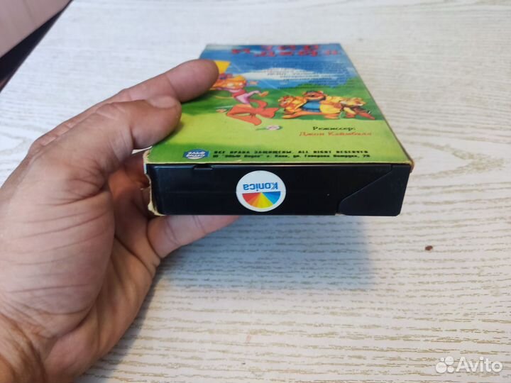 Видеокассета VHS чип И дейл