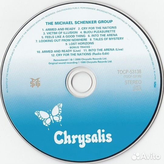 CD The Michael Schenker Group 1980