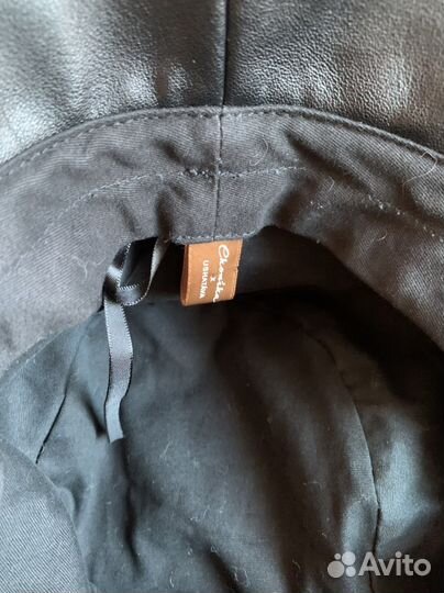 Панама кожаная Ushatava