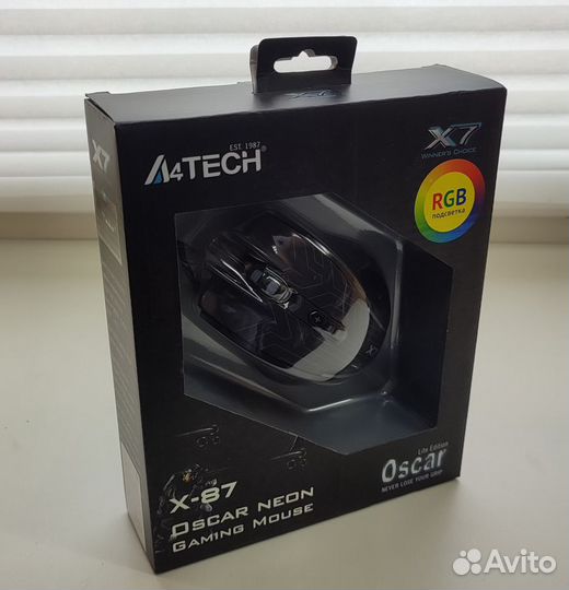 Игровая мышь A4Tech X77 Black