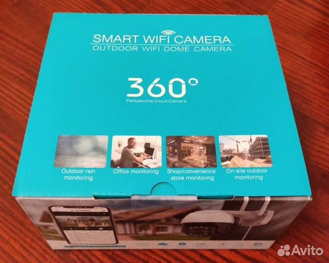 Wi Fi IP Smart камера 8mpx(4+4) 8х зум