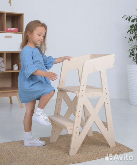 Детский растущий стул бу