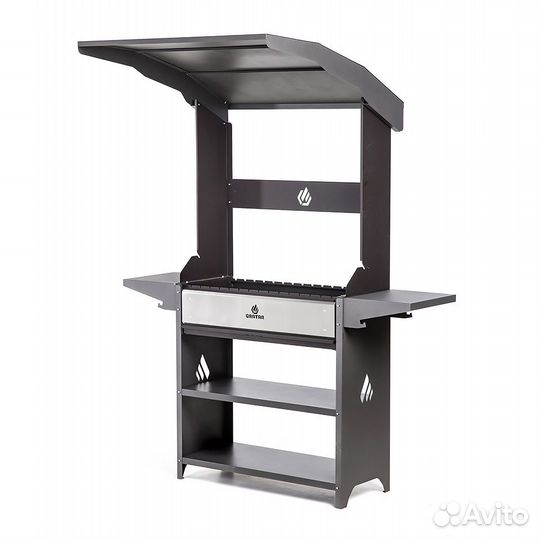 Мангал c крышей Gratar M Professional Optima Roof