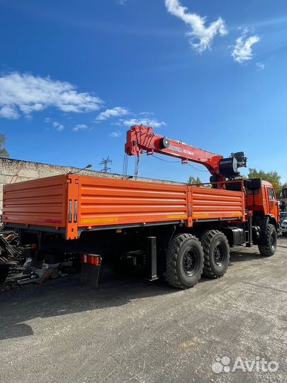 КамАЗ 43118-3027-50 с КМУ, 2023