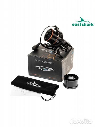 Карповая катушка eastshark carp legend 8000