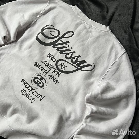 Свитшот Stussy world tour original