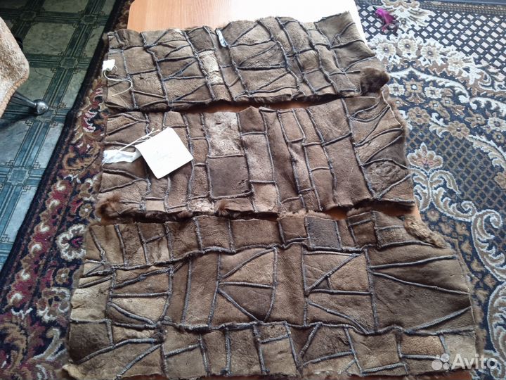 Пластины натуральная овчина