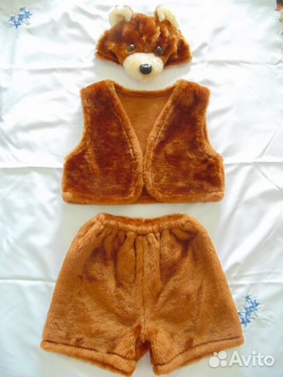 Прокат новогоднего костюма медвежонка