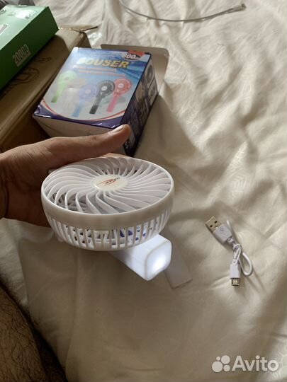Мини-вентилятор складкой