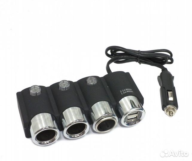 Разветвители и удлинители с USB, кнопки вкл/выкл