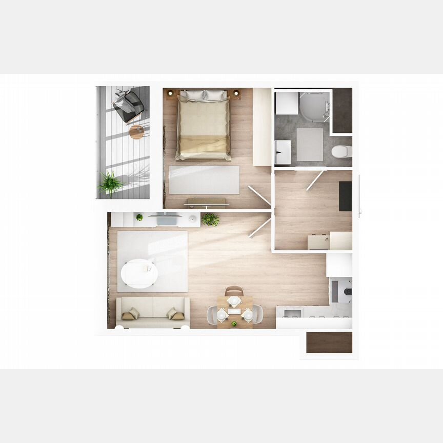 2-к. квартира, 37,2 м², 1/8 эт.