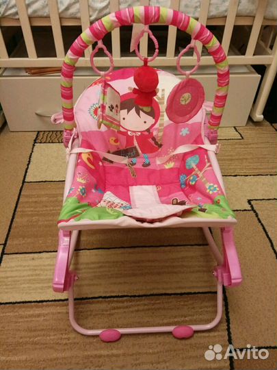 Шезлонг детский