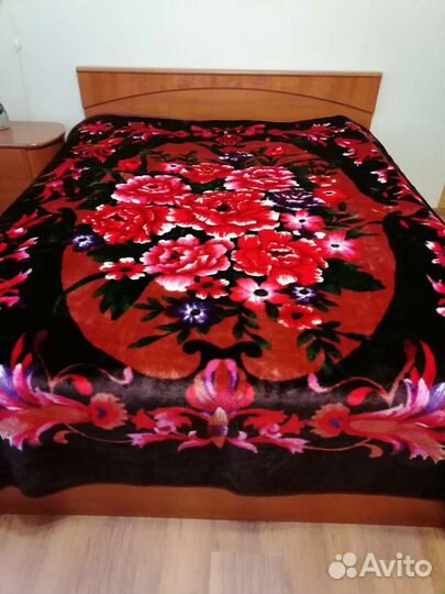 Покрывало плед бу