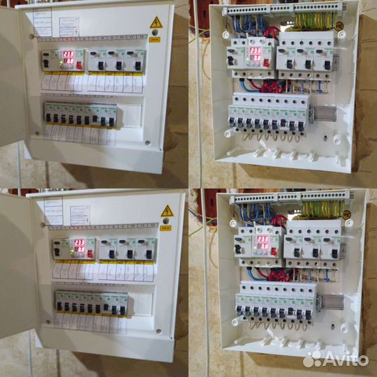 Штробление.Перенос розеток