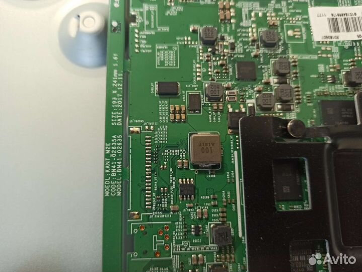 Телевизор samsung ue49nu7170 (разбор)