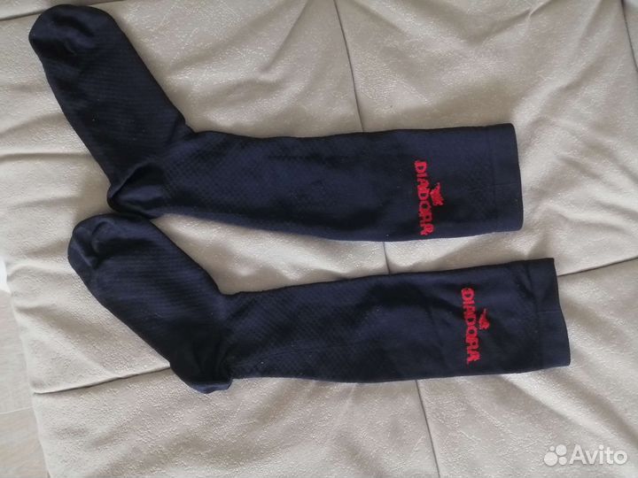 Гетры футбольные детские 35-37 Diadora оригинал